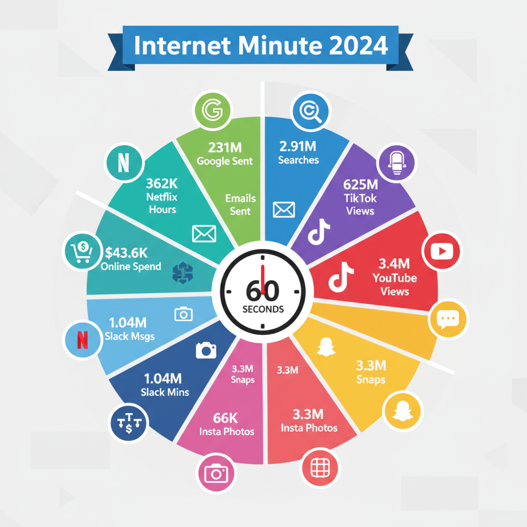 What Happens in an Internet Minute