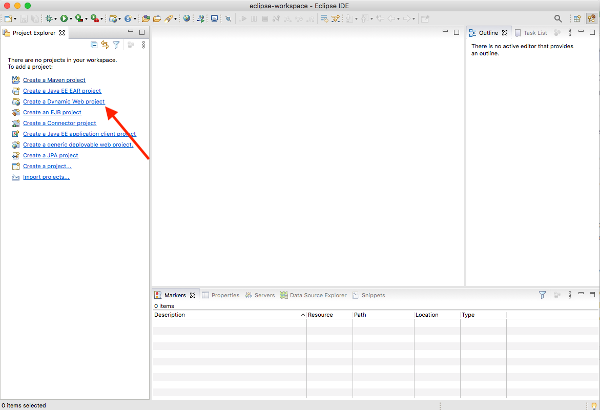 dynamic web project