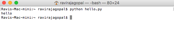 Command Line Python